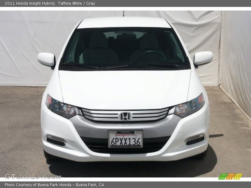 Taffeta White / Gray 2011 Honda Insight Hybrid