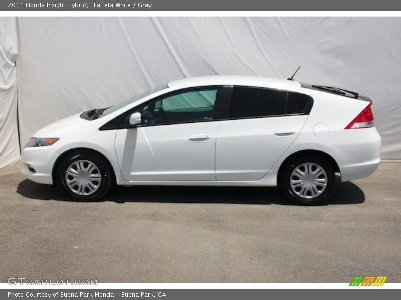Taffeta White / Gray 2011 Honda Insight Hybrid