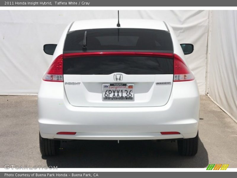 Taffeta White / Gray 2011 Honda Insight Hybrid