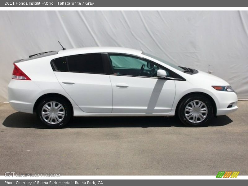 Taffeta White / Gray 2011 Honda Insight Hybrid