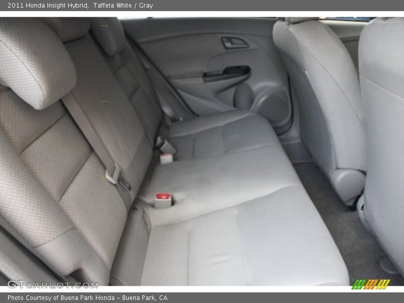 Taffeta White / Gray 2011 Honda Insight Hybrid