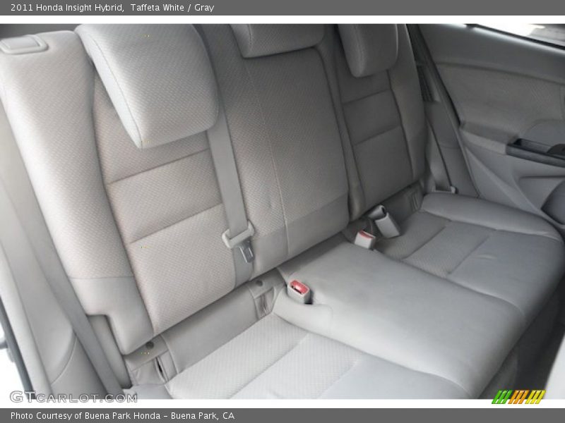 Taffeta White / Gray 2011 Honda Insight Hybrid