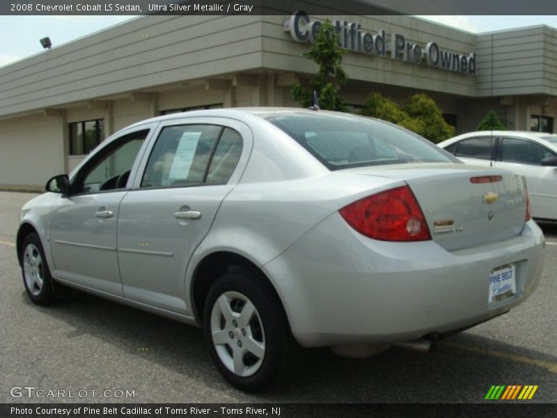 Ultra Silver Metallic / Gray 2008 Chevrolet Cobalt LS Sedan