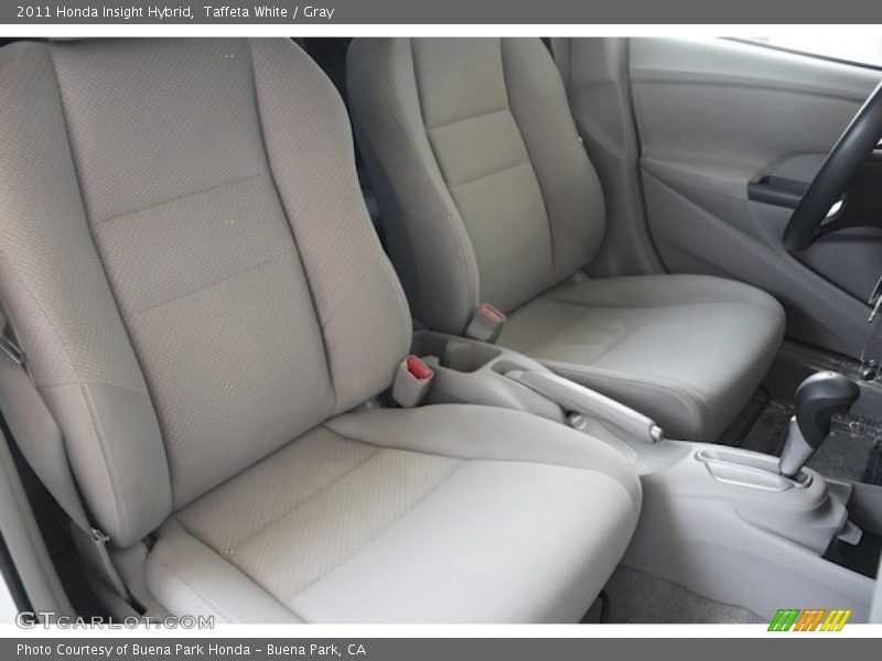Taffeta White / Gray 2011 Honda Insight Hybrid