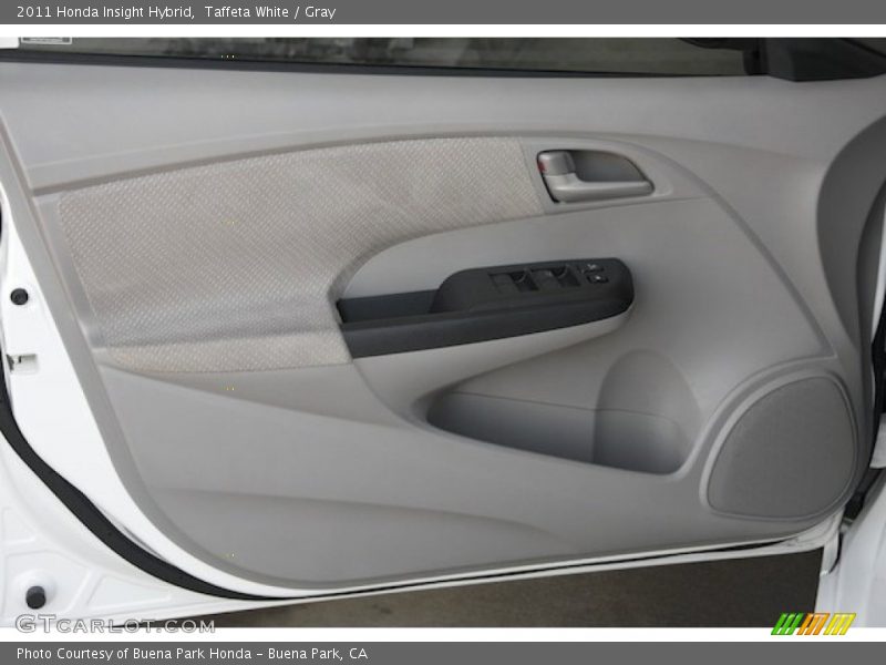 Taffeta White / Gray 2011 Honda Insight Hybrid