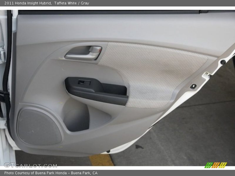 Taffeta White / Gray 2011 Honda Insight Hybrid