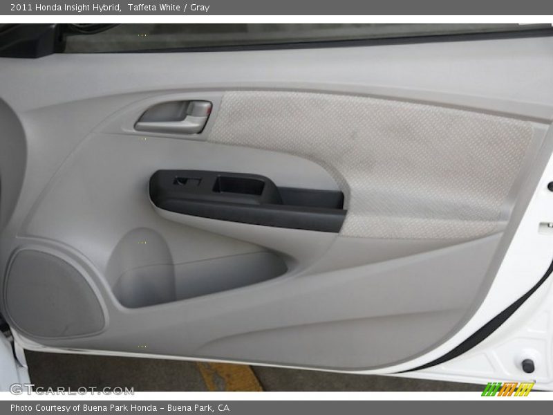 Taffeta White / Gray 2011 Honda Insight Hybrid