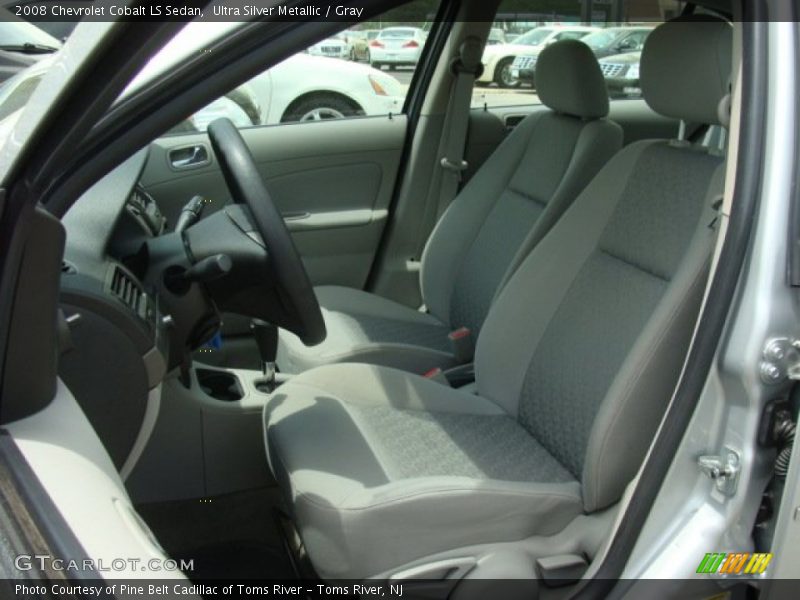 Ultra Silver Metallic / Gray 2008 Chevrolet Cobalt LS Sedan