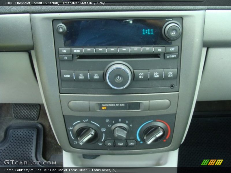 Ultra Silver Metallic / Gray 2008 Chevrolet Cobalt LS Sedan