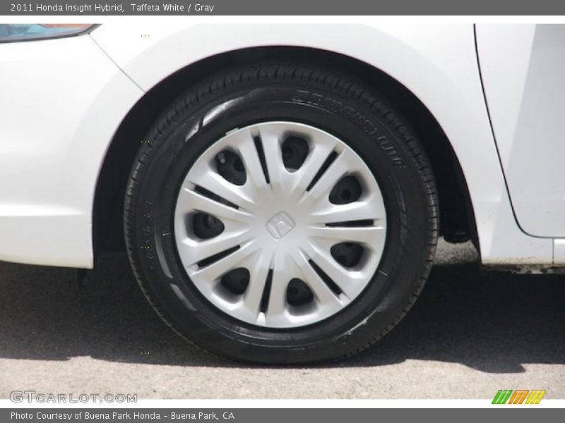 Taffeta White / Gray 2011 Honda Insight Hybrid