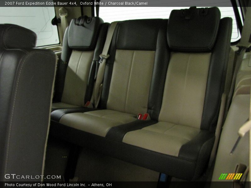 Oxford White / Charcoal Black/Camel 2007 Ford Expedition Eddie Bauer 4x4