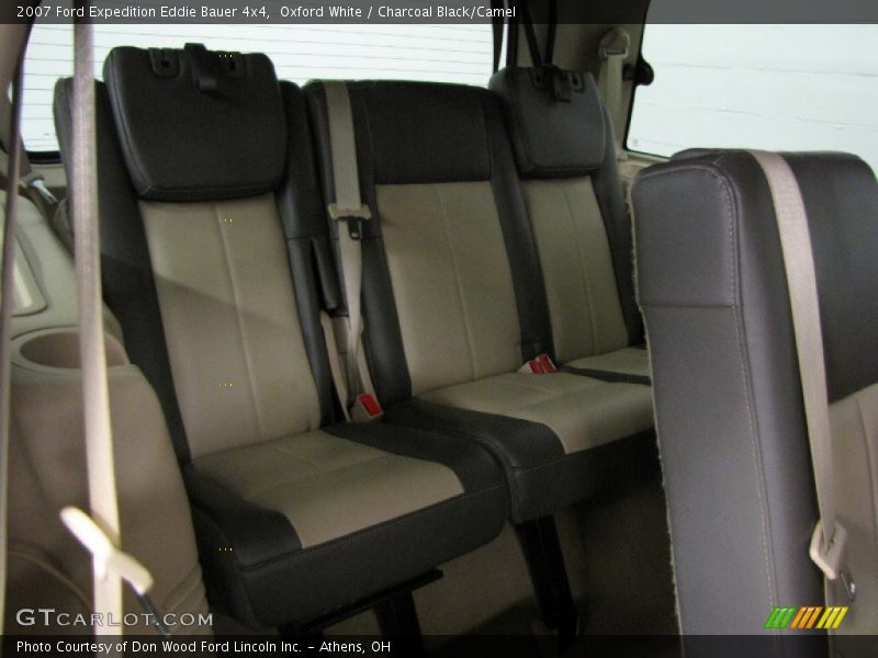 Oxford White / Charcoal Black/Camel 2007 Ford Expedition Eddie Bauer 4x4