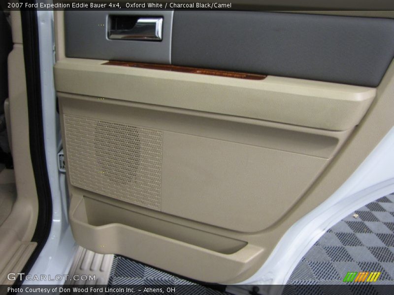 Oxford White / Charcoal Black/Camel 2007 Ford Expedition Eddie Bauer 4x4