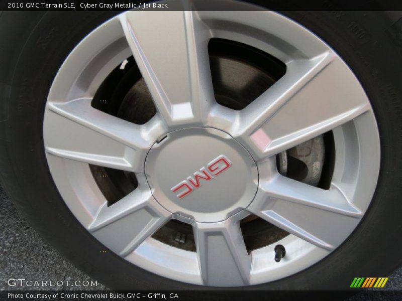 Cyber Gray Metallic / Jet Black 2010 GMC Terrain SLE