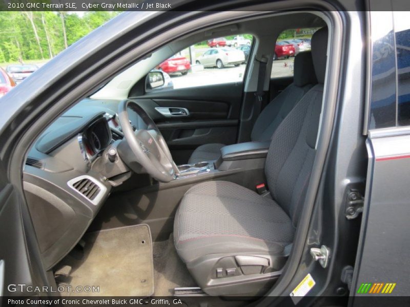 Cyber Gray Metallic / Jet Black 2010 GMC Terrain SLE