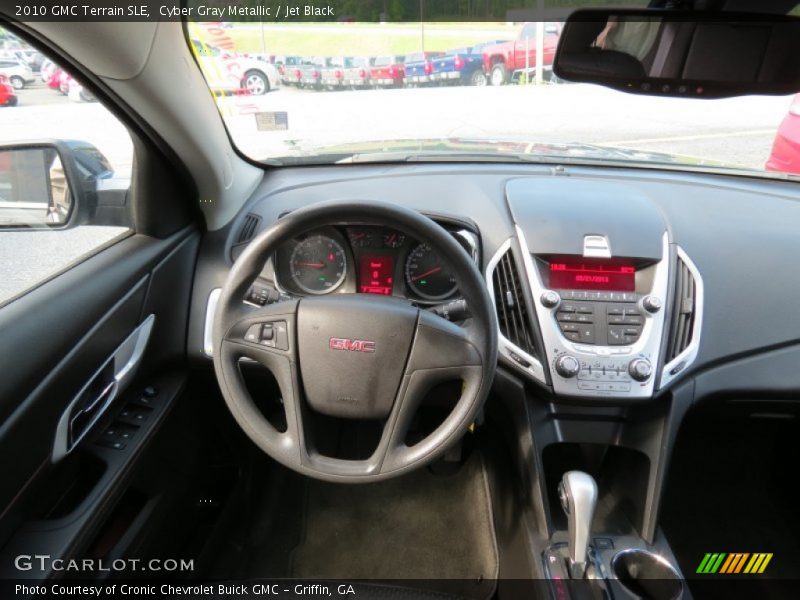 Cyber Gray Metallic / Jet Black 2010 GMC Terrain SLE