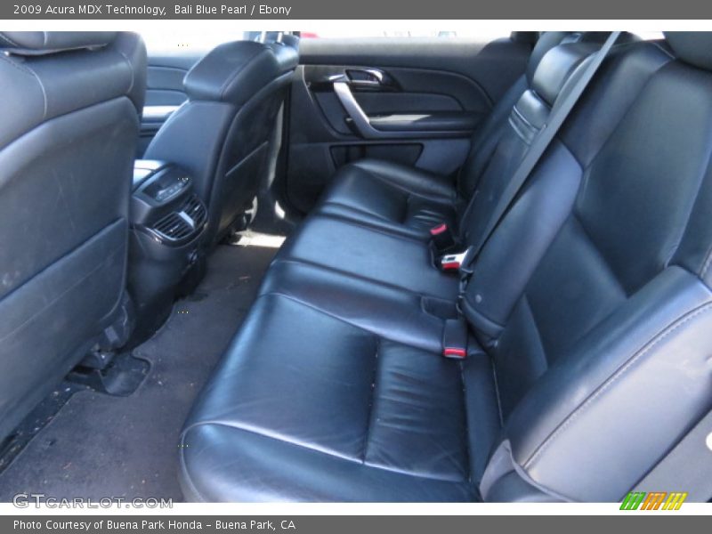 Bali Blue Pearl / Ebony 2009 Acura MDX Technology