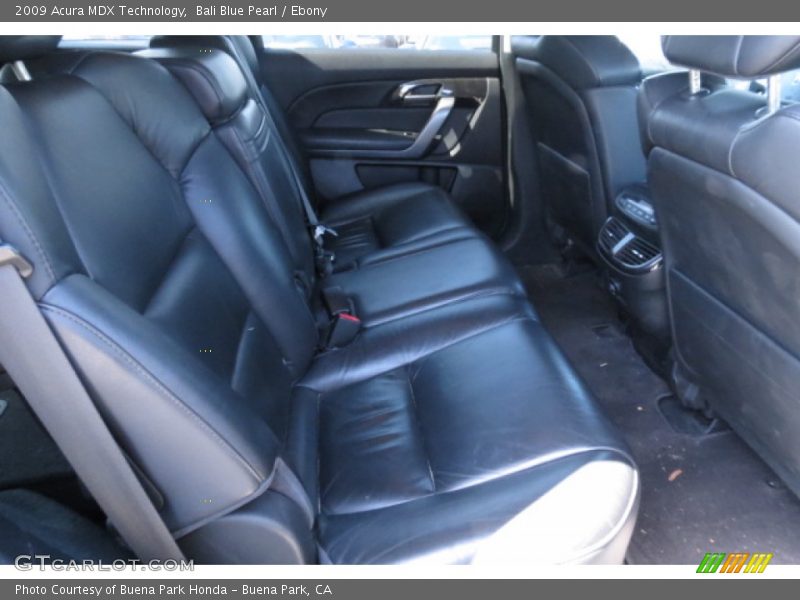 Bali Blue Pearl / Ebony 2009 Acura MDX Technology