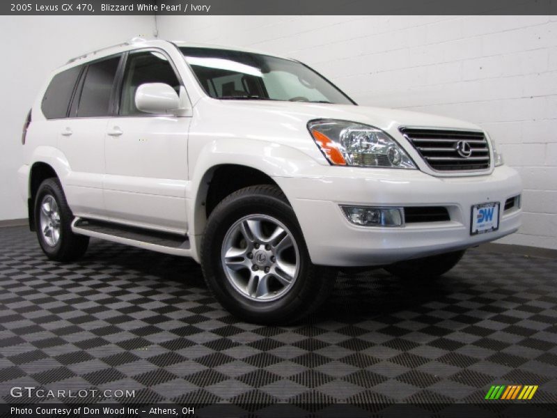 Blizzard White Pearl / Ivory 2005 Lexus GX 470