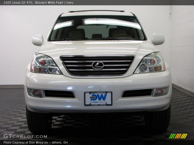 Blizzard White Pearl / Ivory 2005 Lexus GX 470