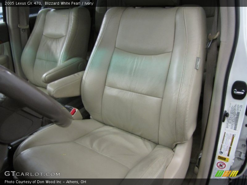 Blizzard White Pearl / Ivory 2005 Lexus GX 470