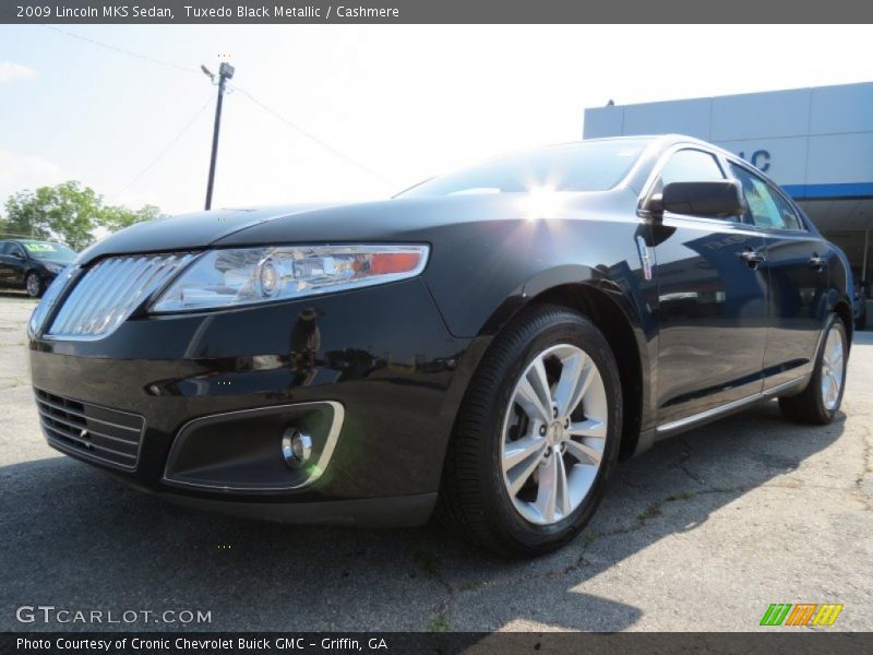 Tuxedo Black Metallic / Cashmere 2009 Lincoln MKS Sedan