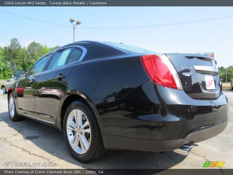 Tuxedo Black Metallic / Cashmere 2009 Lincoln MKS Sedan