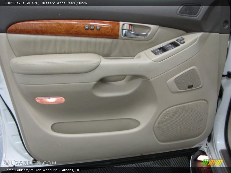 Blizzard White Pearl / Ivory 2005 Lexus GX 470