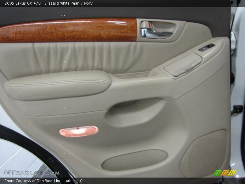 Blizzard White Pearl / Ivory 2005 Lexus GX 470