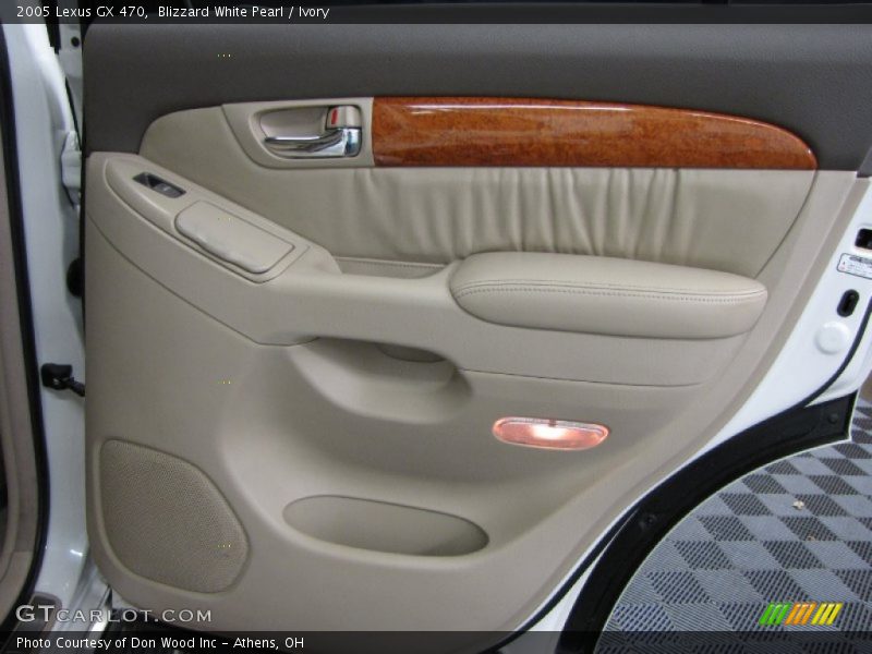 Blizzard White Pearl / Ivory 2005 Lexus GX 470