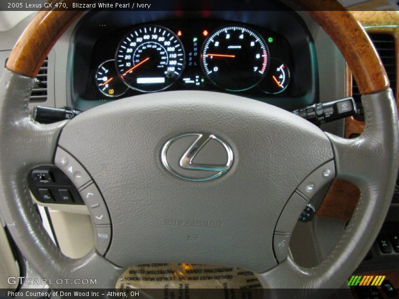 Blizzard White Pearl / Ivory 2005 Lexus GX 470