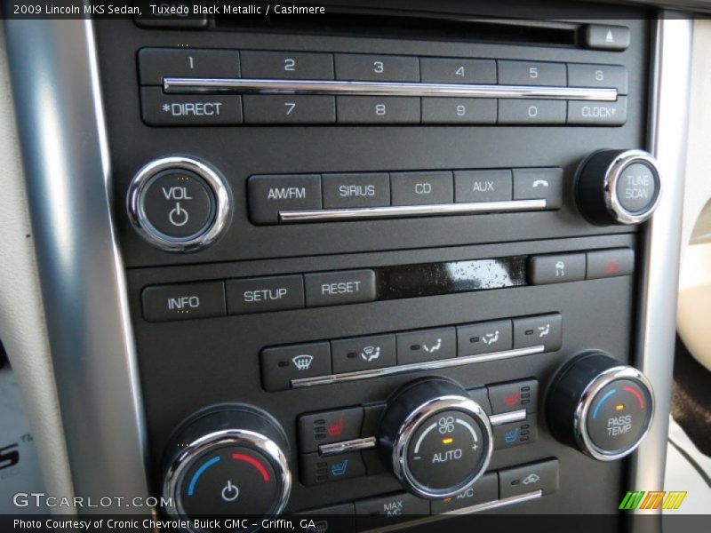 Tuxedo Black Metallic / Cashmere 2009 Lincoln MKS Sedan