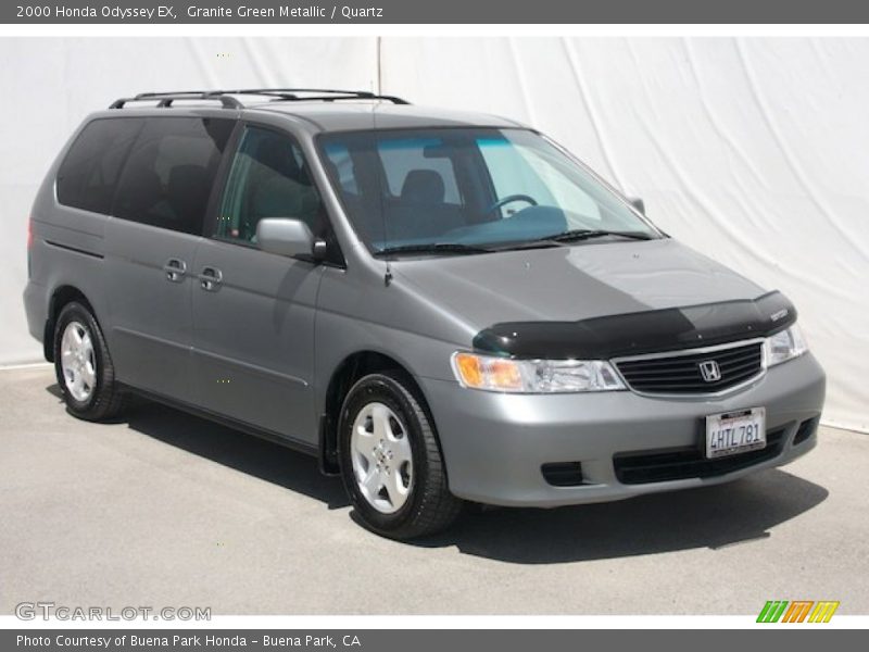 Granite Green Metallic / Quartz 2000 Honda Odyssey EX