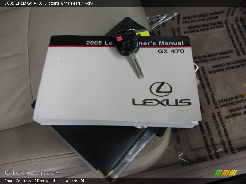 Blizzard White Pearl / Ivory 2005 Lexus GX 470