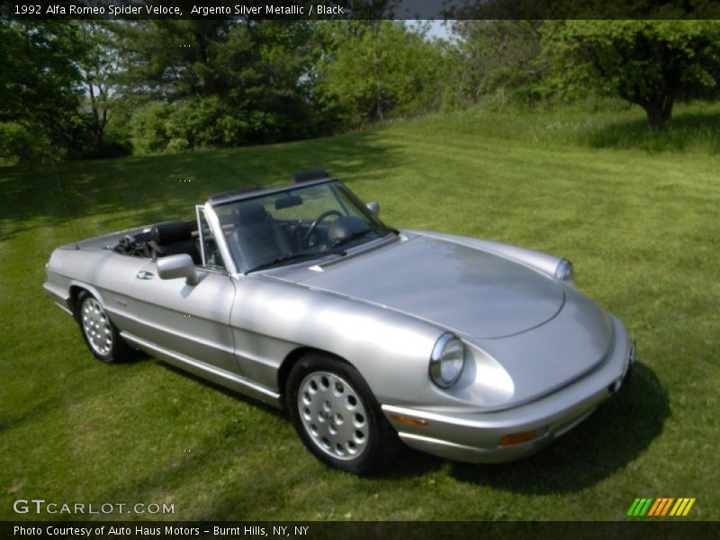 Front 3/4 View of 1992 Spider Veloce