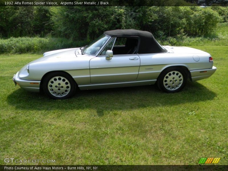  1992 Spider Veloce Argento Silver Metallic