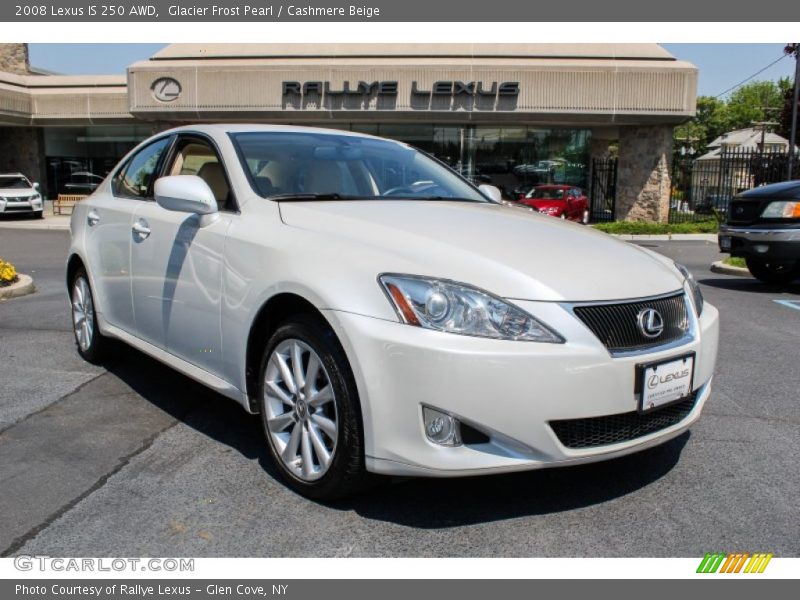 Glacier Frost Pearl / Cashmere Beige 2008 Lexus IS 250 AWD