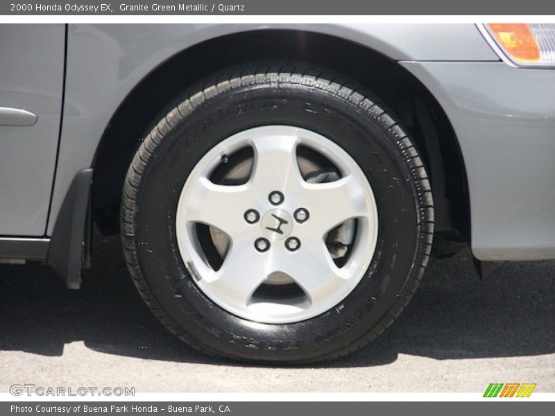 Granite Green Metallic / Quartz 2000 Honda Odyssey EX