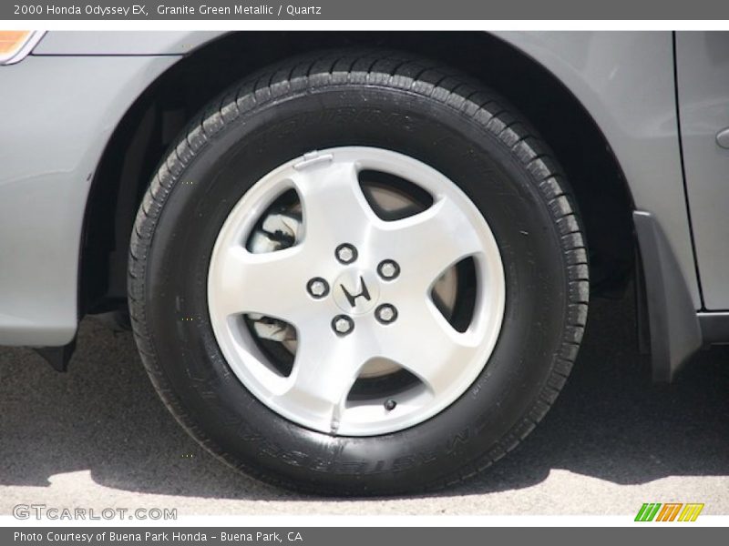 Granite Green Metallic / Quartz 2000 Honda Odyssey EX