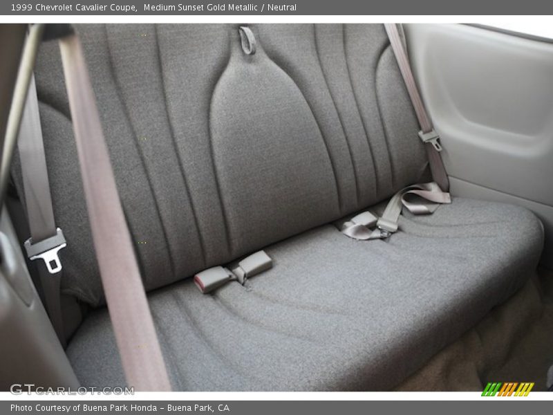Medium Sunset Gold Metallic / Neutral 1999 Chevrolet Cavalier Coupe