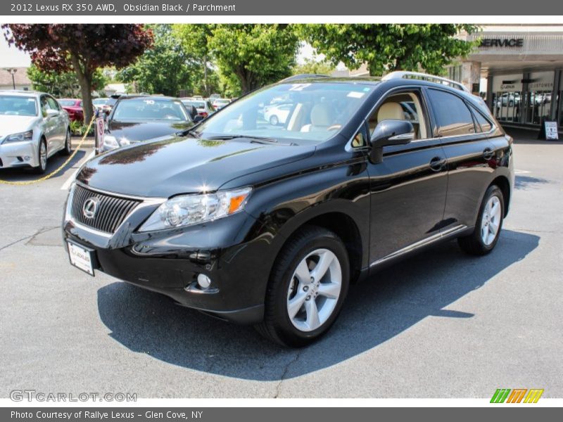 Obsidian Black / Parchment 2012 Lexus RX 350 AWD