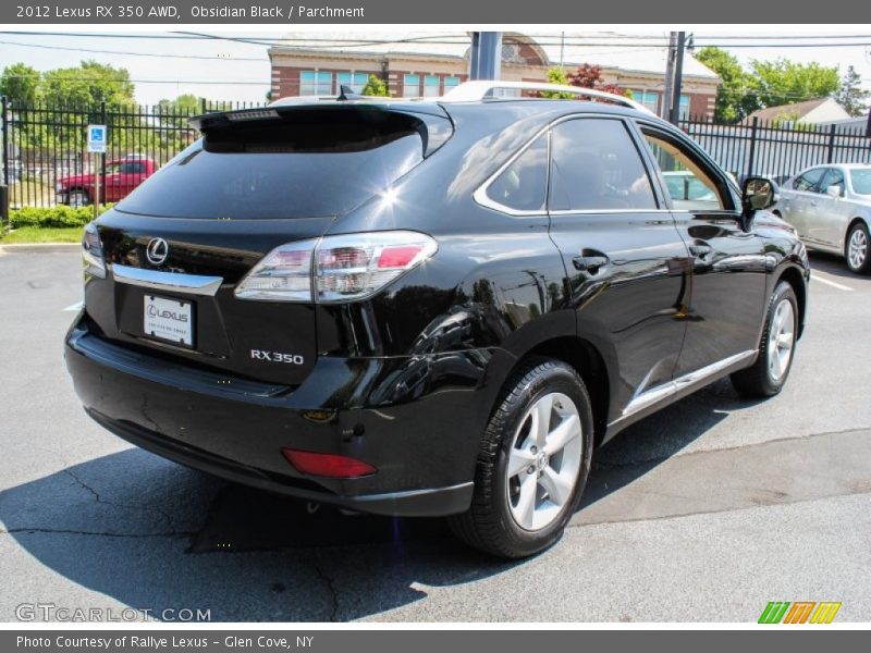 Obsidian Black / Parchment 2012 Lexus RX 350 AWD