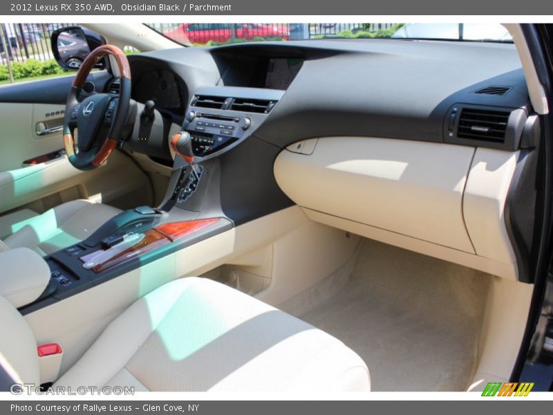 Obsidian Black / Parchment 2012 Lexus RX 350 AWD