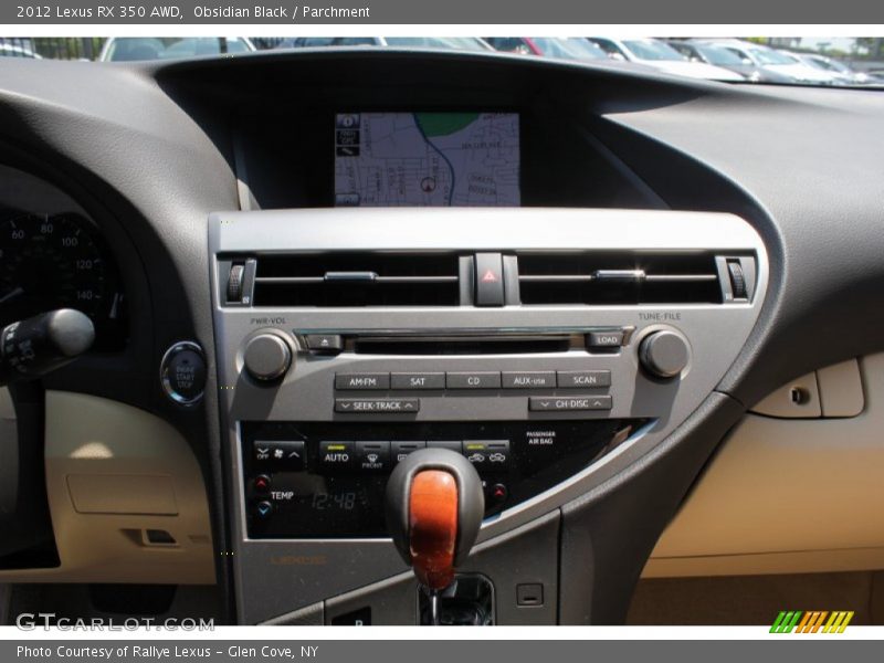 Obsidian Black / Parchment 2012 Lexus RX 350 AWD