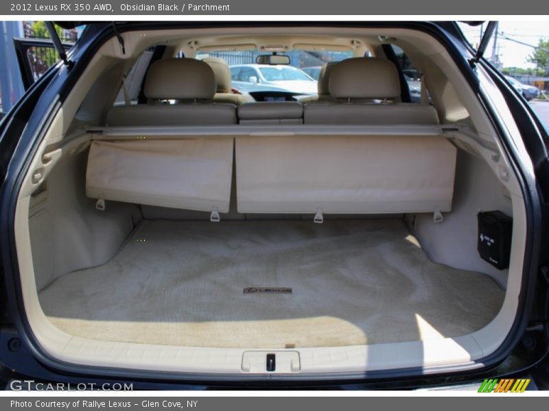 Obsidian Black / Parchment 2012 Lexus RX 350 AWD