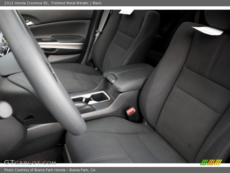 Polished Metal Metallic / Black 2013 Honda Crosstour EX