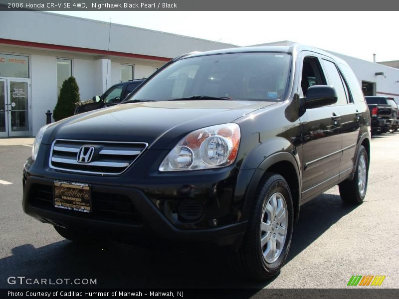 Nighthawk Black Pearl / Black 2006 Honda CR-V SE 4WD