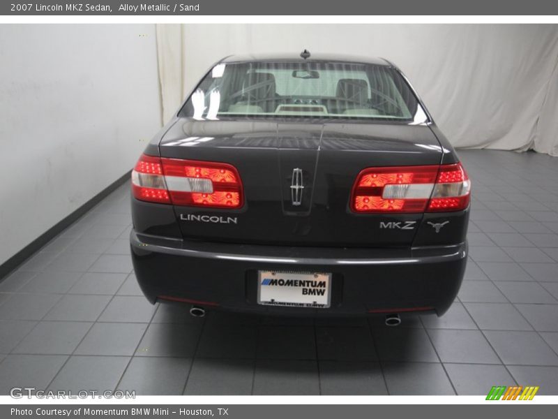Alloy Metallic / Sand 2007 Lincoln MKZ Sedan