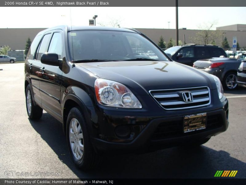 Nighthawk Black Pearl / Black 2006 Honda CR-V SE 4WD