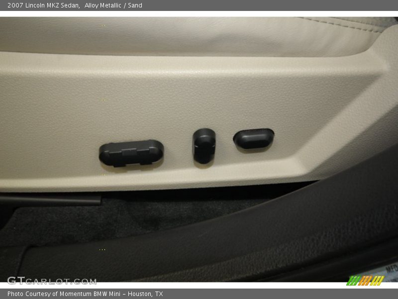 Alloy Metallic / Sand 2007 Lincoln MKZ Sedan